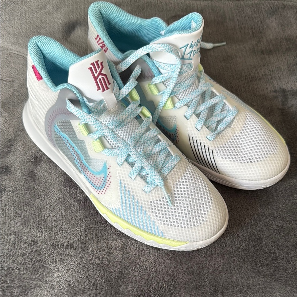 Nike Kids Sneakers - White, Blue, Pink